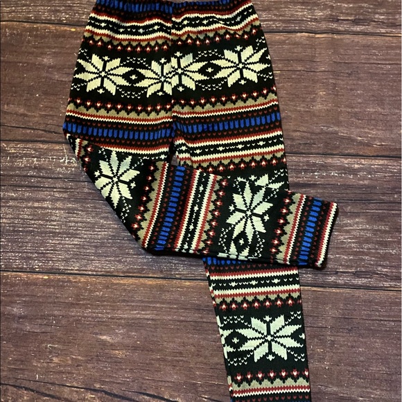 Let It Snow Flake Fleece Pants - Picture 2 of 12